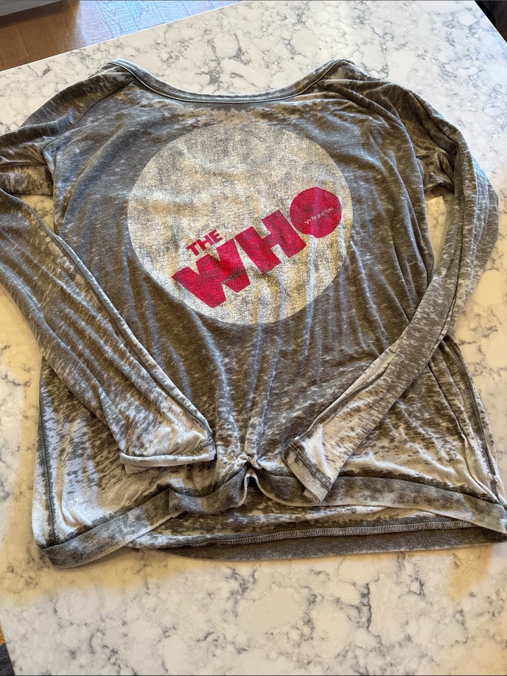 Chaser for Free People The Who Logo Long Sleeve Women's Top